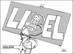 editorial cartoon 2012 MAY 10 THURSDAY DECRIMINALIZING LIBEL final